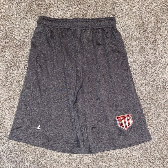 BSN Sports Gray Shorts Men's Small Logo Pre-Owned - Picture 1 of 7